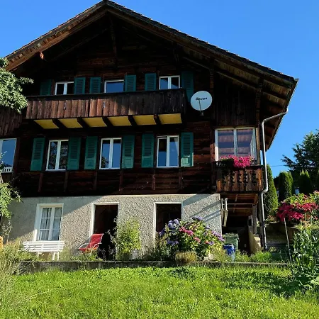 Unverbaute See- Und Bergsicht 2 Balkone * Aeschlen