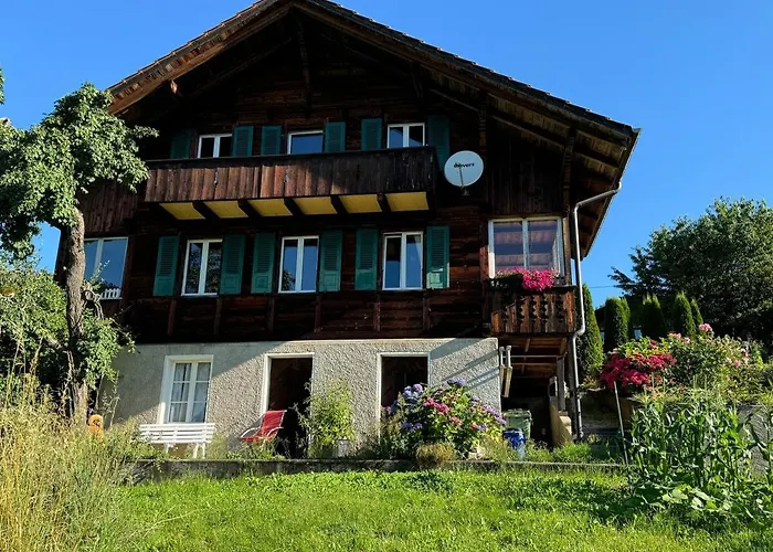 Unverbaute See- Und Bergsicht 2 Balkone * Aeschlen